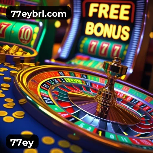 77ey bônus R$5.000 + 500 giros - Rollover 35x, prazo 30 dias, 38% taxa conversão